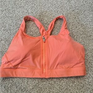 Athleta ultimate bra zip front